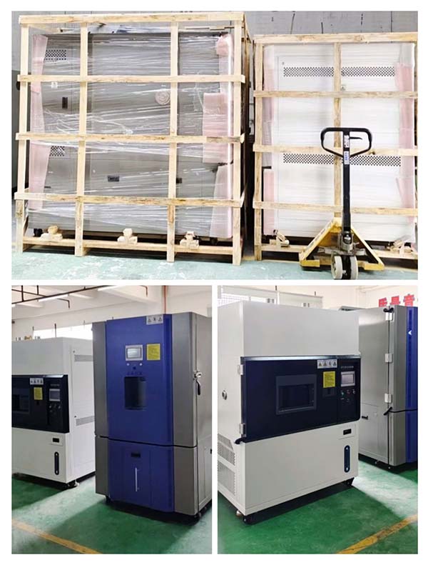 225L氙燈老化試驗(yàn)箱， 1000L恒溫恒濕試驗(yàn)箱， 發(fā)貨大連和湖北客戶(hù)公司。